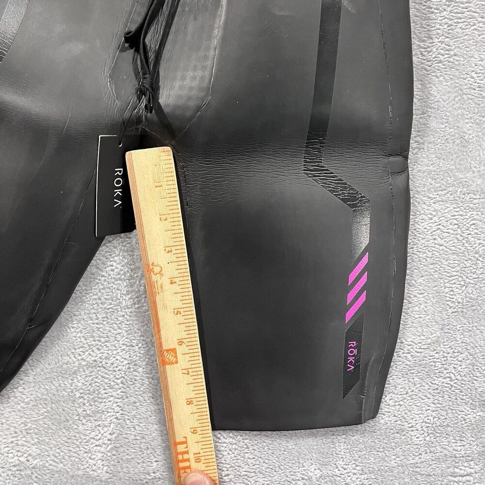 Roka‎ Sim Pro II Shorts S Neoprene Buoyancy Black & Magenta Women's NWT - Picture 9 of 11